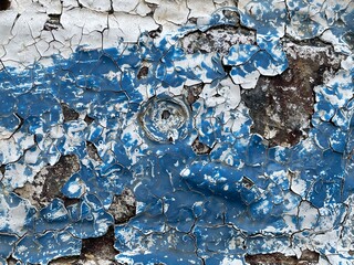 Blue paint texture