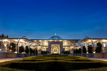 Blue Hours view at Masjid Besi ( Iron Mosque) or Masjid Tuanku Mizan Zainal Abidin,Putrajaya,Malaysia
