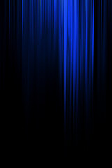 Fototapeta premium blue motion abstract black background