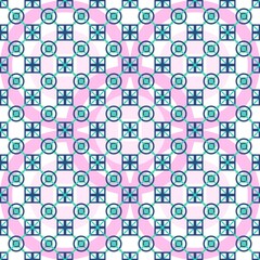 The Marine Connect the Dot in Modern Seamless Pattern