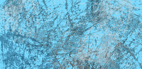 Abstract grunge texture blue color background