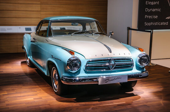 FRANKFURT - SEPT 2015: Borgward Isabella presented at IAA Intern