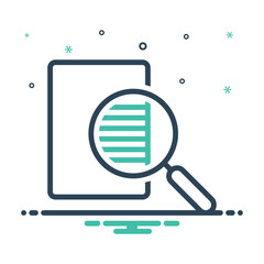 Mix icon for transparency