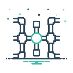 Mix icon for pipeline 