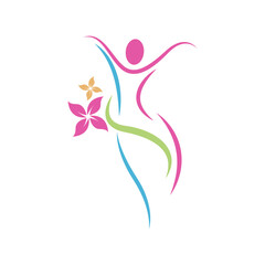 women's health logo illustration