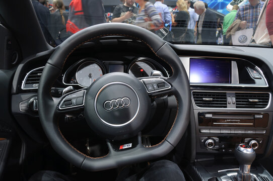 FRANKFURT - SEPT 2015: Audi S5 presented at IAA International Mo