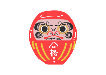 合格祈願の達磨