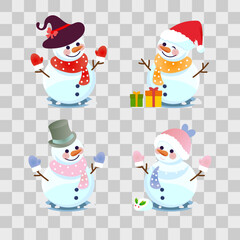 雪だるま　セット