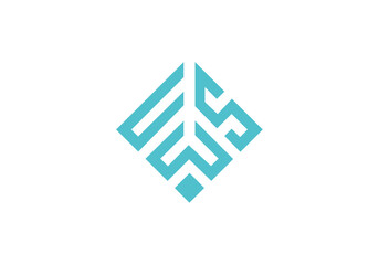 logo letter DWS vector initial company icon business logo vector