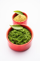 Neem Powder, paste and juice. Azadirachta indica or commonly known as nimtree or Indian lilac
