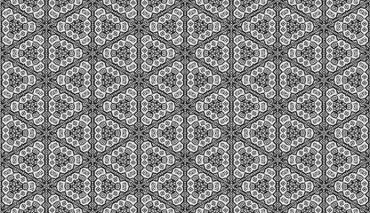 Abstract seamless pattern, Seamless ethnic oriental pattern traditional, design for interior,wallpaper,fabric,curtain,carpet,clothing,Batik,background , Seamless  illustration, Embroidery style.