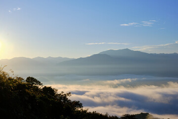 Morning sea of clouds, Oct 16th, 2022