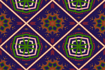 ethnic abstract art tribal seamless pattern Folk Embroidery, ikat Patterns, Aztec Geometric Art Ornament Prints, Carpet Designs, Wallpaper, Clothing, Wraps, Fabrics, Covers, Textiles , background imag