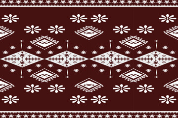 ethnic abstract art tribal seamless pattern Folk Embroidery, ikat Patterns, Aztec Geometric Art Ornament Prints, Carpet Designs, Wallpaper, Clothing, Wraps, Fabrics, Covers, Textiles , background imag