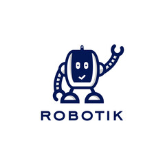 robotic logo design templates