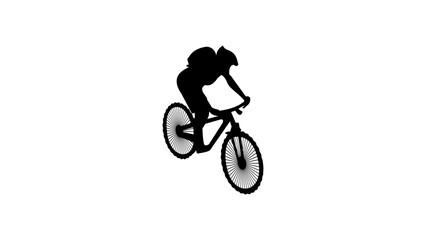 Mountain Bike silhouette
