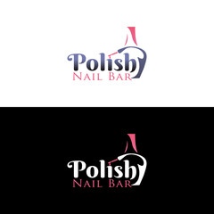 Nail Polish logo design