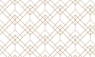 Background pattern seamless geometric line abstract gold luxury color vector.	
