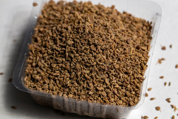 ajwain close up photo texture background
