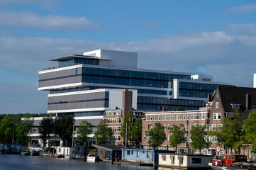 Amsteldok Building At Amsterdam The Netherlands 2019