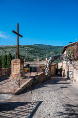 Spello. Ancient atmosphere in the medieval village