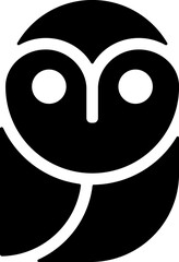 Owl glyph symbol