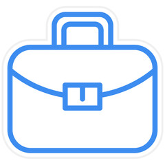Obraz premium Briefcase Icon Style