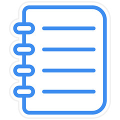 Notebook Icon Style
