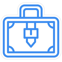 Briefcase Icon Style