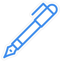 Fountain Pen Icon Style