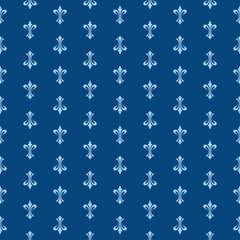 Fototapeta na wymiar Seamless pattern in trendy blue color. Classic Blue Color of the Year 2020