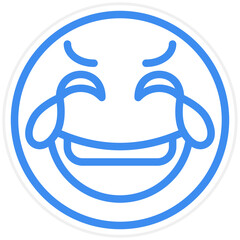 Laughing Icon Style