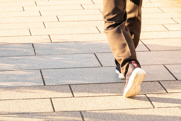 夕方のウォーキング