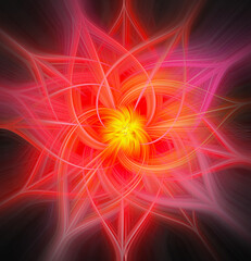 abstract fractal background