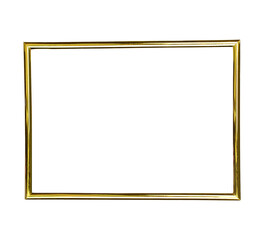 gold color Christmas photo frame