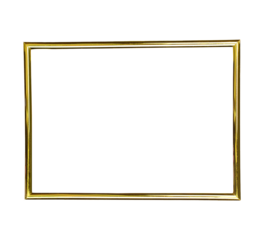 gold color Christmas photo frame