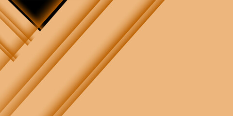 Obraz premium Light brown and black minimal gradient abstract background.