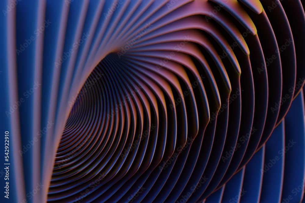 Poster Beautiful Abstract colourful modern   background. Starburst dynamic wave. 3d rendering illustration  Background pattern for design.