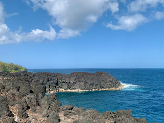 Cap méchant sur l'île de la Réunion