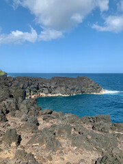 Cap méchant sur l'île de la Réunion