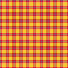 Decorative tartan plaid tiles pattern illustration