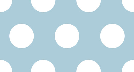 Seamless polka dot pattern. Vector repeating texture. Polka dot with color pastel background. Blue polka dot pattern. Blue polka wrapping texture. Vector illustration