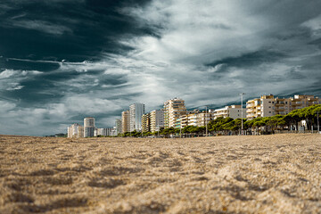 Platja d'Aro coast in Spain
