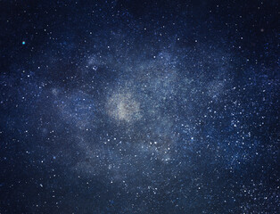 Obraz na płótnie Canvas Night sky with stars as background. Universe