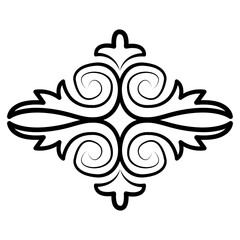 Fototapeta premium ornamental icon