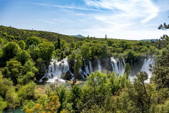 Kravice waterfalls in Bosnia Herzegovina