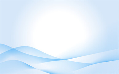 Fototapeta premium abstract blue wave background