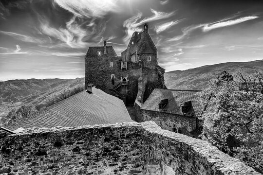 ruins Aggstein in the Wachau Austria