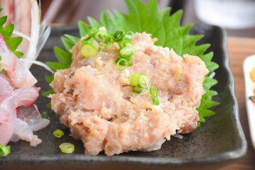 アジのなめろう