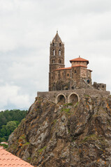 Fototapeta na wymiar Saint Michel D'Aiguilhe Le Puy en Velay France